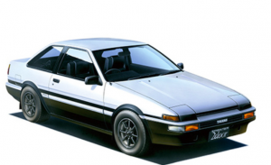 Fujimi 046488 ID-57 Toyota Sprinter AE86 TRUENO 2door APEX Twin Cam 16 1/24