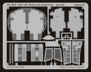 Eduard 49295 OV-1D interior 1/48 RODEN