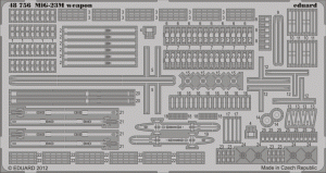 Eduard 48756 MiG-23M/ ML/ MF weapon 1/48 Trumpeter