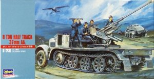 Hasegawa MT18 8 Ton Half Track 37mm AA (1:72)