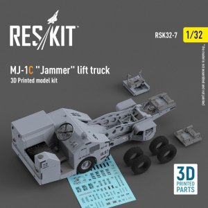 RESKIT RSK32-0007 MJ-1C Jammer lift truck  (3D Printed model kit) (1/32)