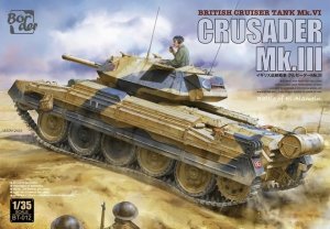 Border Model BT-012 Crusader Mk.III British Cruiser Tank Mk. VI 1/35