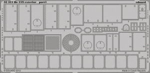 Eduard 32324 He 219 exterior 1/32 Revell