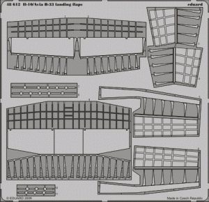 Eduard 48612 Il-10/Avia B-33 landing flaps SPECIAL HOBBY 1/48