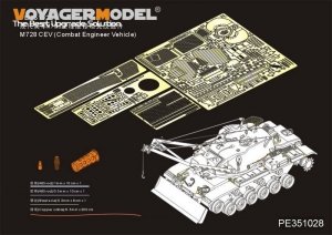 Voyager Model PE351028 M728 CEV (Combat Engineer Vehicle) (For AFV CLUB AF35254) 1/35