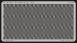 Eduard 00104 Mesh - gauze/ Rhomb type 1 6x6