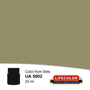 Lifecolor UA5002 Acrylic Aircraft Colors SP Ameiro Amber Grey 22ml