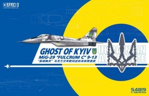 Great Wall Hobby S4819 MiG-29 9-13 Fulcrum-C Ghost of Kyiv Limited Edition 1/48