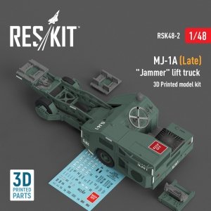RESKIT RSK48-0002 MJ-1A (Late) Jammer lift truck  (3D Printed model kit) (1/48)
