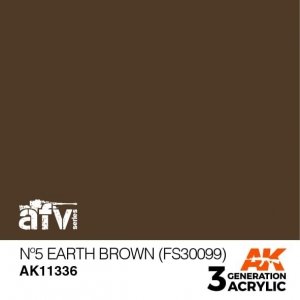 AK Interactive AK11336 Nº5 Earth Brown (FS30099) 17ml