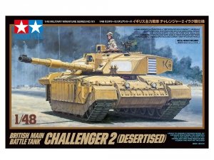 Tamiya 32601 British Main Battle Tank Challenger 2 (Desertised) 1/48