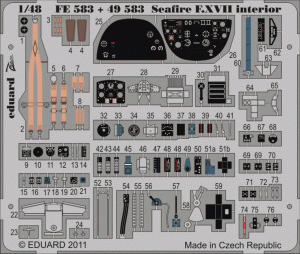 Eduard 49583 Seafire F. XVII S. A. 1/48 AIRFIX