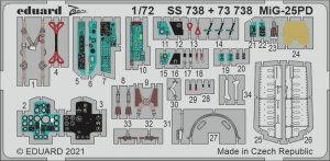 Eduard SS738 MiG-25PD ICM 1/72