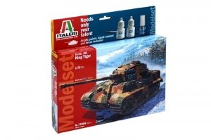 Italeri 77004 KING TIGER - Zestaw modelarski