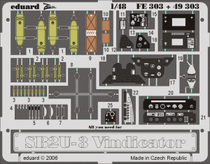 Eduard 49303 SB2U-3 1/48 ACCURATE MINIATURES