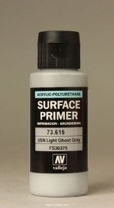 Vallejo 73615 Surface Primer USN Light Ghost Grey 60ml