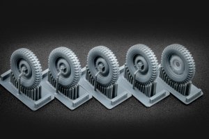 ScaleX WW 35001 U.S WILLYSMB Ordinary wheel set (Universal) 1/35