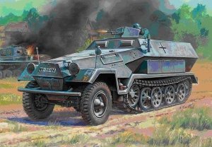 Zvezda 6127 Sd.Kfz.251/1 Ausf.B 1/100