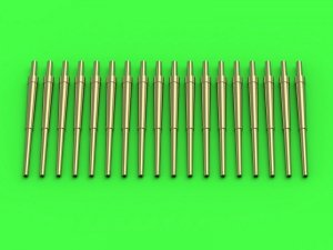 Master SM-700-056 British 4,5in/45 (11.4cm) QF Marks I,III and IV (18pcs) used on Ark Royal (1:700)