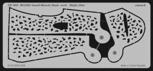 Eduard XF563 Bf 109E Small Blotch mask-etch 1/48