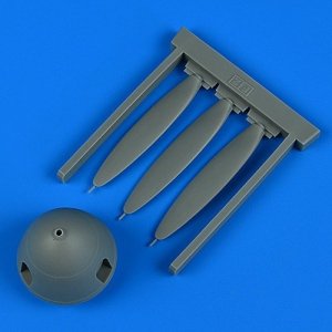 Quickboost QB32252 Bf 109F-2 propeller Hasegawa/Revell 1/32
