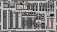 Eduard 49476 F-15K seatbelts 1/48 Academy