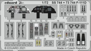 Eduard SS744 F-111D HASEGAWA / HOBBY 2000 1/72
