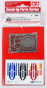 Tamiya 12638 Seat Belt Set F 1/20