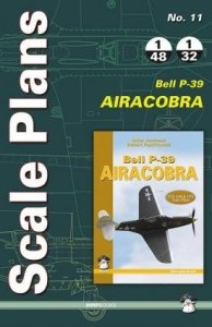 MMP Books 78524 Scale Plans No. 11 P-39 Airacobra EN
