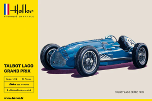 Heller 80721 Talbot Lago Grand Prix 1/24