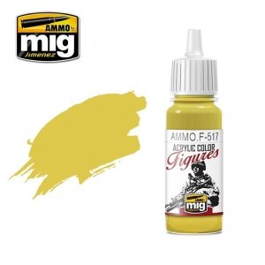 Ammo of Mig Jimenez F517 PALE GOLD YELLOW 17ML