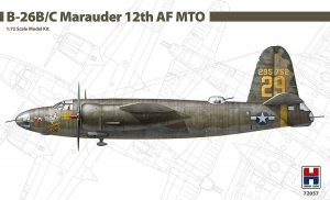 Hobby 2000 72057 B-26B/C Marauder ( HASEGAWA + CARTOGRAF + MASKI ) 1/72