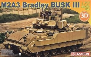Dragon 7678 M2A3 Bradley BUSK III w/3D Printed Parts 1/72