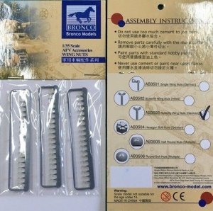 Bronco AB3503 Butterfly Wing Nuts 1/35