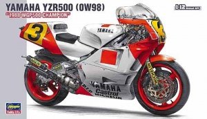 Hasegawa 21503 (BK3) YAMAHA YZR500 (0W98) 1988 WGP500 CHAMPION (1:12)