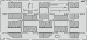 Eduard 481126 Mi-17 cargo seats Trumpeter 1/48