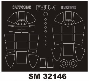 Montex SM32146 F4U-1 CORSAIR TAMIYA