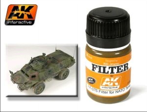 AK Interactive AK076 filter for NATO tanks 35 ml