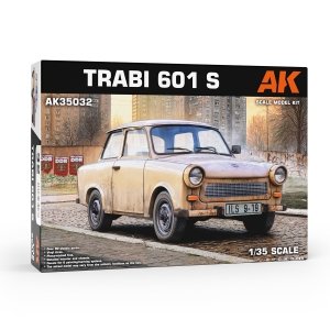 AK Interactive AK35032 Trabi 601 S (photo-etched fret) (vinyl tires) (decals) 1/35