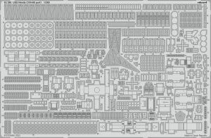 Eduard 53295 USS Nimitz CVN-68 part 1 TRUMPETER 1/350