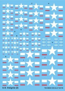 Techmod 72411 - U.S. Insignia (1:72)