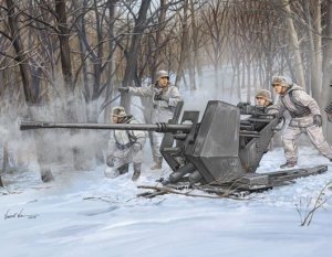 Trumpeter 02310 Flak 37 (German 3.7cm anti-aircraft gun) (1:35)