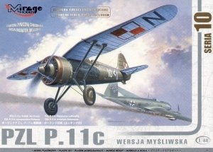 Mirage Hobby 481001 PZL P.11c wersja myśliwska 1/48