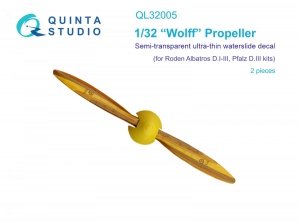 Quinta Studio QL32005 Wooden Propellers Wolff (Roden) 1/32