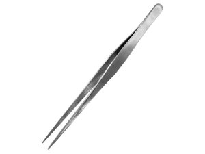 Vallejo T12008 Straight Tip Stainless Steel Tweezers (175 mm)