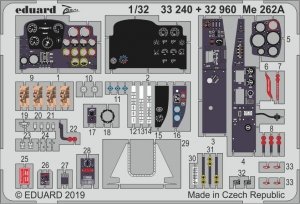 Eduard 32960 Me 262A interior 1/32 REVELL
