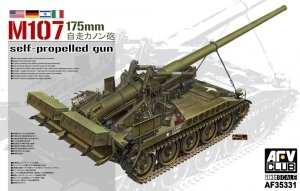 AFV Club 35331 M107 Self-Propelled Gun 175mm 1/35