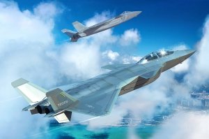 Trumpeter 05864 Chinese J-20S Mighty Dragon 1/48