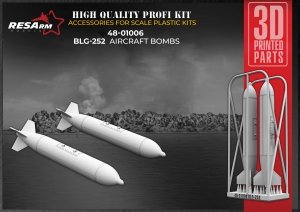 RESArm 48-01006 BLG 252 - Brazilian cluster bomb (3D resin printing) 1/48