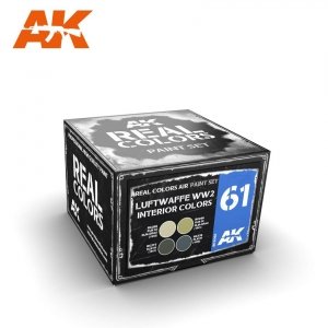 AK Interactive RCS061 LUFTWAFFE WW2 INTERIOR COLORS SET 4x10ml